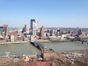 Landscape of Pittsburgh, PA where SSi People began